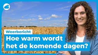 Weerbericht hoe warm wordt het 🌡 [upl. by Alleahcim]