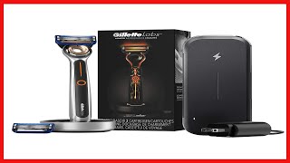 Gillette Heated Razor for Men Deluxe Travel Shave Kit by GilletteLabs 1 Handle 2 Razor Blade [upl. by Kotick]