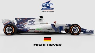 rFactor 2  Formula SimRacing FSR 2018 ACR Zakspeed car around Silverstone  Installation Laps [upl. by Cordell]