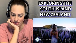 NEW ZEALAND TRAVEL VLOG  EXPLORING SOUTH ISLAND  AMERICAN REACTS [upl. by Ehav555]