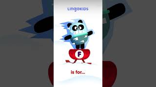 EFGH Words for Kids 🛷❄️ Sing along with the ABC SLEIGH with Lingokids abcdsong forkids [upl. by Enaujed]