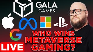 Gala Games interview  Who Wins Metaverse Gaming GALA  Meta  Apple w Jason Brink [upl. by Aikahs293]