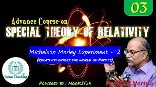 03 Michelson Morley Experiment  2  H C VERMA  POCKET COACHING ENGLISH [upl. by Irem164]