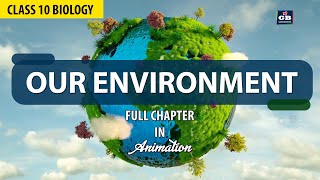 class 10 Our Environment Full chapter in Animation  CBSE Class 10 Biology ch 13  NCERT Science [upl. by Royo349]