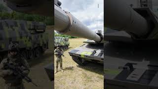 Rheinmetall Bald Entscheidung über Panzerfabrik in Ukraine shorts [upl. by Adigirb403]