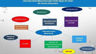 CONTRIBUTING DISCIPLINES TO ORGANIZATION BEHAVIOUR IN HINDI [upl. by Fitts395]