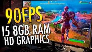 COMO EU JOGO FORTNITE NO MEU PC FRACO COM I5 8GB RAM SEM PLACA DE VÍDEO [upl. by Eadas397]