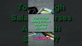 Top HIGH salary courses ✅📈🚀 after 12th science science sciencefactsknowledgejobsytshortscourse [upl. by Orianna344]