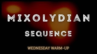 A Mixolydian Scale Guitar Exercise Sequence  Wednesday Warmup 🔥 [upl. by Oniger]