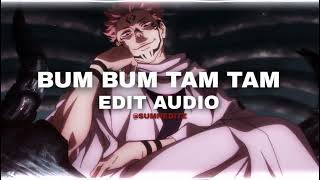 Bum Bum Tam Tam  MC Fioti edit audio [upl. by Annaya636]