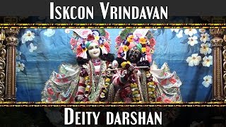 Iskcon Vrindavan Diety Darshan [upl. by Alva]