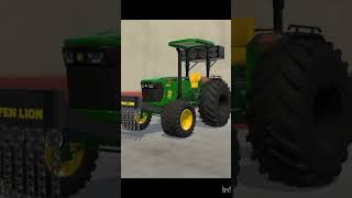 Jhaler on Tractor Bumper 🔥John Deere 👑tractor ytshorts [upl. by Yeldar]