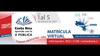 ¿Cómo matricular los cursos de Costa Rica aprende [upl. by Ela]