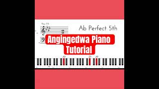 How To Play Angingedwa pianolessonsonline Angingedwa [upl. by Zelazny]