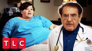 600lb Woman Cannot Be Affectionate With Her Husband Due To Her Weight  My 600lb Life [upl. by Akirdnahs761]