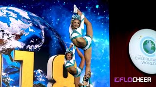 WORLDS 2018 HIGHLIGHTS Senior Large All Girl [upl. by Ainaled]