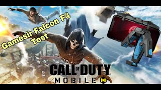 Test Gatillos Gamesir Falcon F4 en CoD Mobile [upl. by Sher]