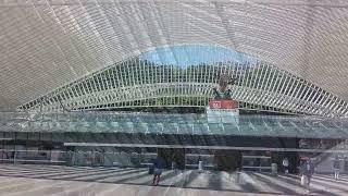 Liège Guillemins railway station CC محطة سكة حديد ليح فى بلجيكا [upl. by Nolrah]