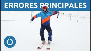 ERRORES más comunes de PRINCIPIANTES en ESQUÍ ⛷ [upl. by Hux95]