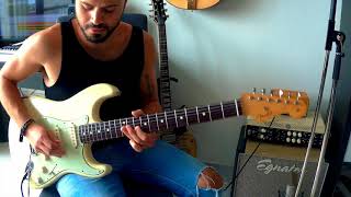 Blues Jam on Mooer Little Monster BM Danny Magro [upl. by Yeca647]