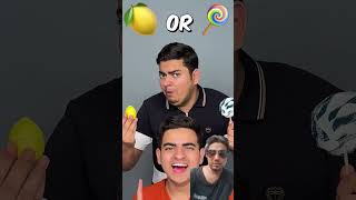 L or R challenge shorts short emojichallenge comedy funny emojichalange [upl. by Tallia]