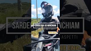 La fine della Sardegna con balletto annesso bikerlife shorts camping adventure motorcycle [upl. by Aidnac162]