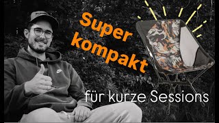 Der perfekte Stuhl für kurze Angeltage REVIEW Quechua MH500 [upl. by Ilecara]