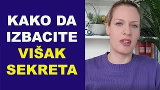 Kako da izbacite VIŠAK SLUZI sekreta iz disajnih puteva  BONUS recept dr Bojana Mandić [upl. by Piwowar]