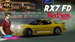 RX7 FD Redsuns Drift Club Savage Guide Part 1  CarX Street 133 Gameplay [upl. by Arella]