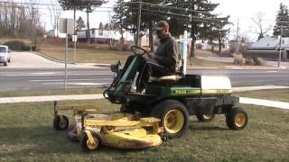 John Deere F935 Mower Front Deck 72quot Cut on Ebay For Sale [upl. by Ainnek]