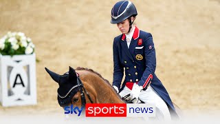 Footage of Charlotte Dujardin whipping horse in training has emerged [upl. by Kalie]