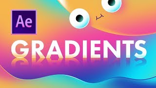 Easy Gradients in After Effects  Animation Tutorial [upl. by Rolandson297]