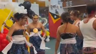 LaiLai INALOU dance Timorese workers in Sundrop Port Augusta South Australia 🇹🇱🙏🫡❤️ [upl. by Aduh48]