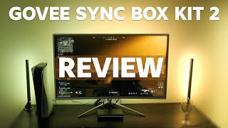 Govee AI Sync Box Kit 2 Review  The Next Best Ambilight [upl. by Yenohtna]