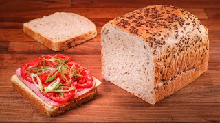 How to make Deli Rye Bread  Perfect Jewish Style Sandwich Loaf Recipe [upl. by Brigid]