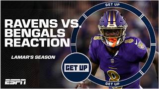 Lamar Jackson is Peyton Manning amp Patrick Mahomes is Tom Brady  Get Up [upl. by Tove]