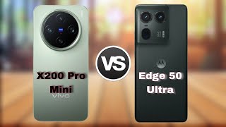 Vivo X200 Pro Mini vs Motorola Edge 50 Ultra 5G  Comparison  Price  specification [upl. by Wolram208]