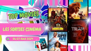 Les Sorties au Cinéma du 07 Août 2024 [upl. by Lavinia]