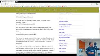 Check Disk Command Windows 7  Can Fix Your Windows Problems [upl. by Rodmann]