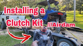 RZR Build adding clutch kit from Airdam [upl. by Cindelyn749]