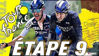 TOUR DE FRANCE 2024  ÉTAPE 9  TROYES ➡️ TROYES [upl. by Zima]