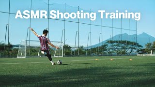 Football ASMR Shooting Training  Adidas Predator Elite FG Solar Energy Pack [upl. by Nyleek]