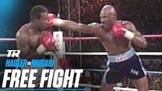 Marvin Hagler vs John Mugabi  FREE FIGHT  FIGHT FANS WANT TO SEE [upl. by Viquelia]