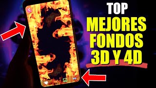 TOP 5 MEJORES APPS PARA FONDOS 3D Y 4D EN ANDROID 2021  Fondos Con Movimiento [upl. by Lucien]