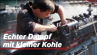 Echter Dampf mit kleiner Kohle  Die ModellDampfer von Kürnbach  EisenbahnRomantik [upl. by Sukram]