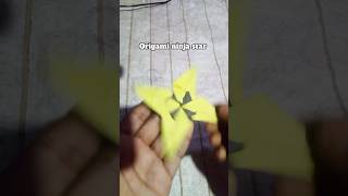 Origami Ninja Star  How to make a paper ninja star [upl. by Ahtan921]