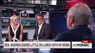 Mike Barnicle on Elizabeth Warren’s interview with the Boston Globe 3 September 2015 [upl. by Rivi]