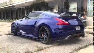 AirRex suspension on Nissan 370Z [upl. by Suoirtemed]