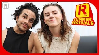 PVRIS Interview Lynn amp Brian On Album 3 New EP Hallucinations amp Snakes At Reading amp Leeds 2019 [upl. by Dewhurst]