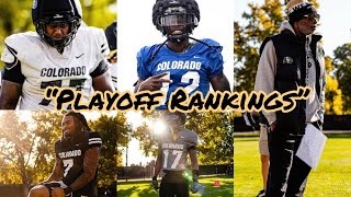 COLORADO FOOTBALL PLAYOFF RANKING RELEASED TONIGHT BUFFS CONTROL THEIR OWN DESTINY ROAD TO CFP [upl. by Anytsyrk563]